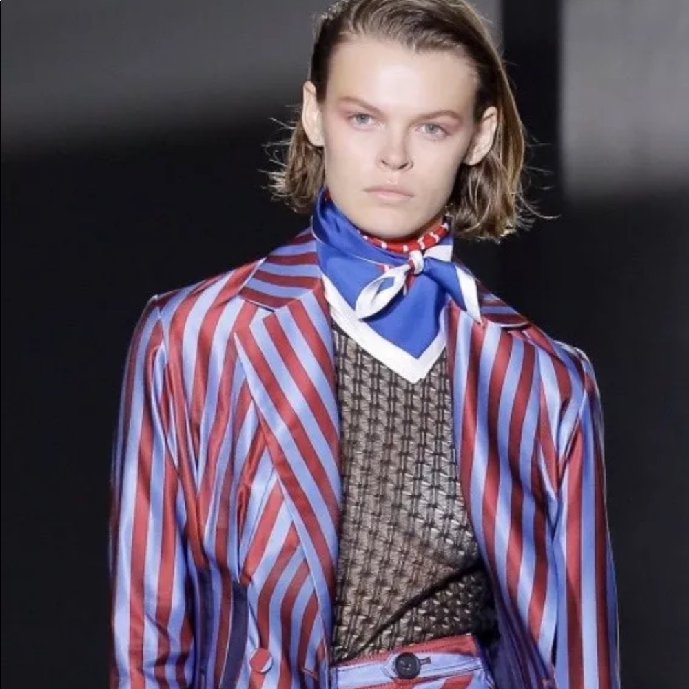 SELF-PORTRAIT Collectors 2018 runway scarf